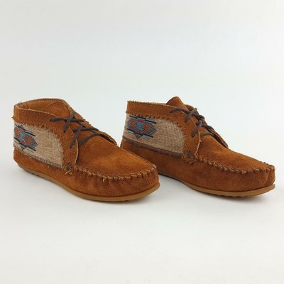 lace up moccasin ankle boots