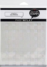 PHOTOPLAY Gingham 6x6 Stencil Set