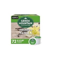 Keurig Green Mountain French Vanilla Coffee K-cups 72 Count