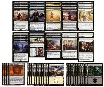 black white commander deck mtg ORZHOV Builder Starter Pack Kit White/Black MANA Lands Artifacts New to mtg, would Breena