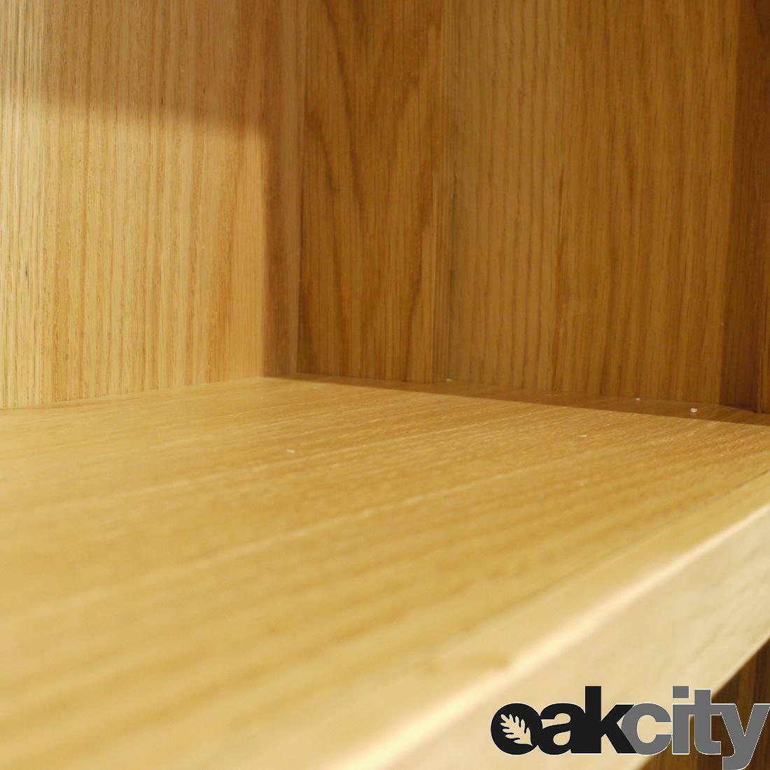 Oak City Oakland Modern Oak Large Bookcase eBay