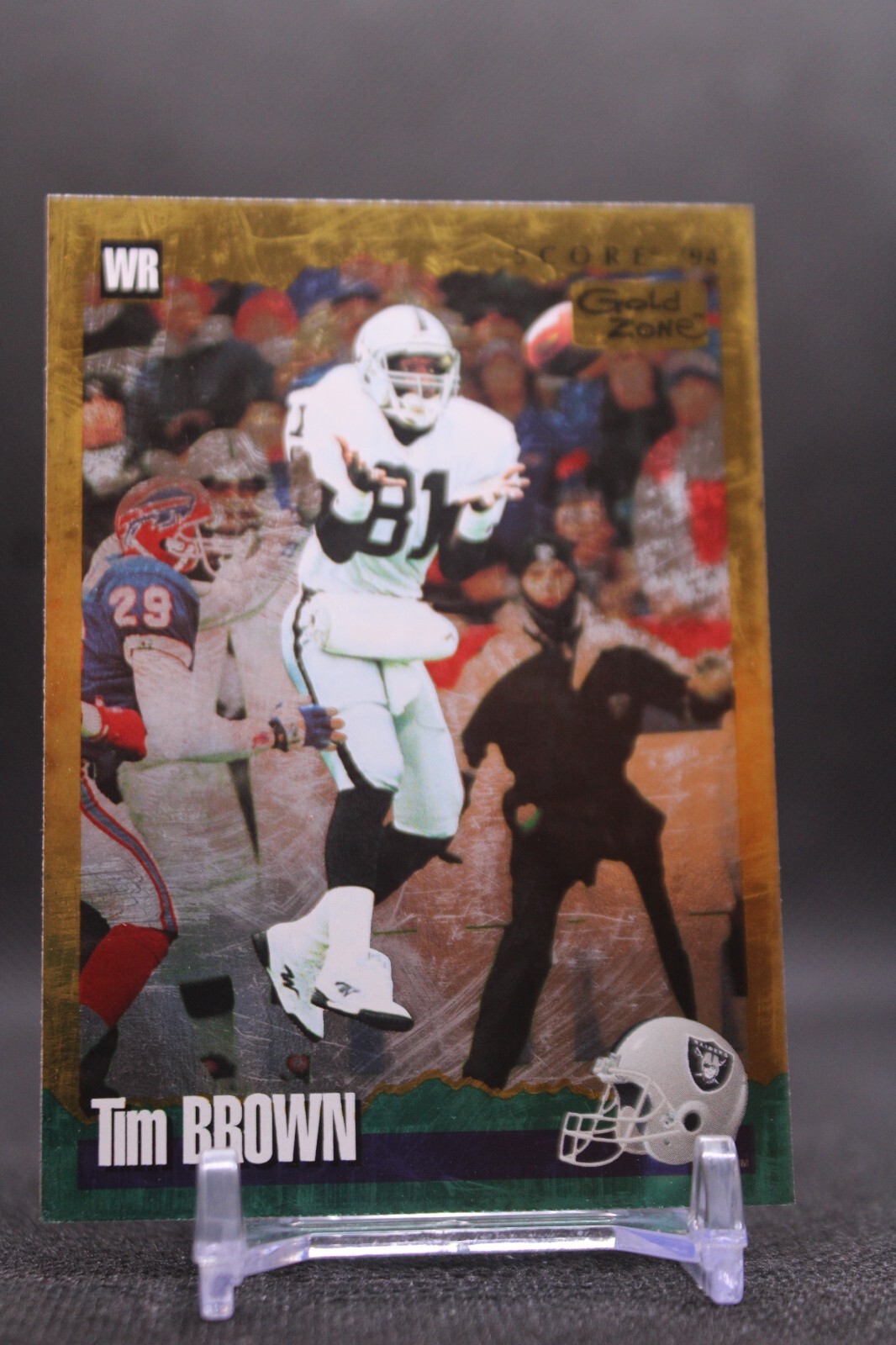 Tim Brown 1994 Score Gold Zone Football #115 Raiders
