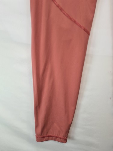 Sweaty Betty Leggings Size Large Pink 7/8 Power Plain Workout Gym Pockets - Picture 3 of 10