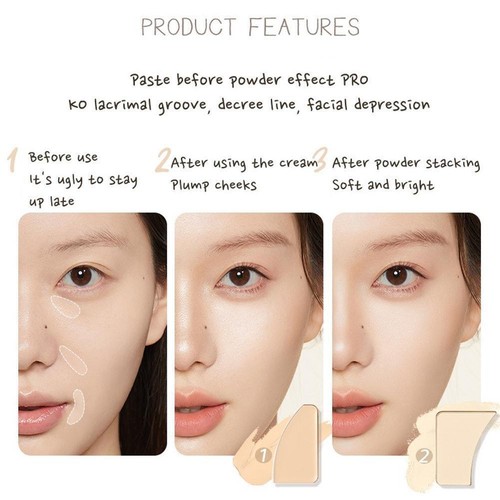 Judydoll Iluminador Doble Textura Polvo Mate/Crema Set 2 Colores a ]ж д K2T2 - Imagen 5 de 12