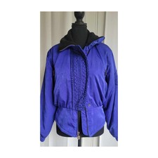 Vintage 1980s Kaelin Skiing Finesse Women's Blue Ski Jacket, Size 6 - Pristine!