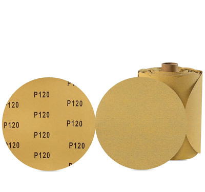 100 Pcs 6 Inch Psa Sanding Discs 120 Grit Sandpapers Self Stick Sand Paper Adhes