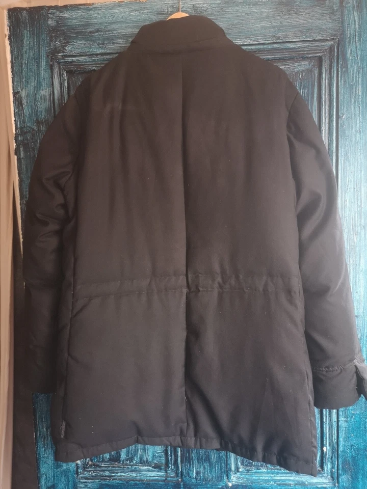 vintage ARMANI JEANS men's winter coat padded inside down and feathers size M - Image 2 of 4