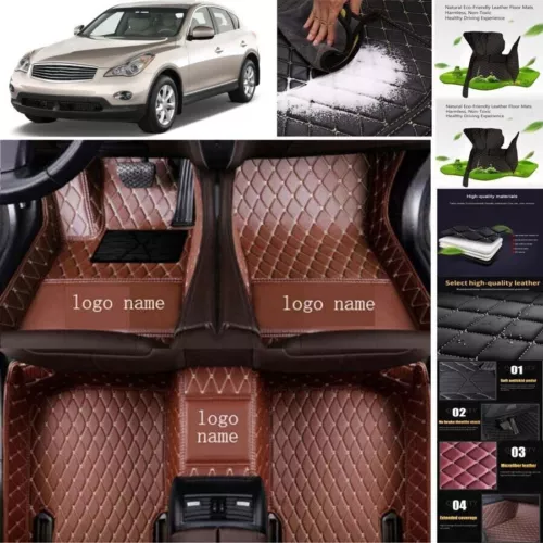 For Infinity QX30 QX50 QX56 QX60 Car Floor Mats All Weather Luxury Custom Mats - Picture 19 of 37
