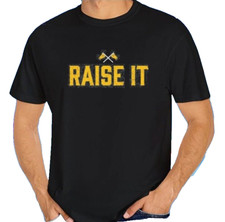 Pittsburgh Pirates MLB Raise It SGA  Pirates Fest Black T-Shirt Size Sm Child