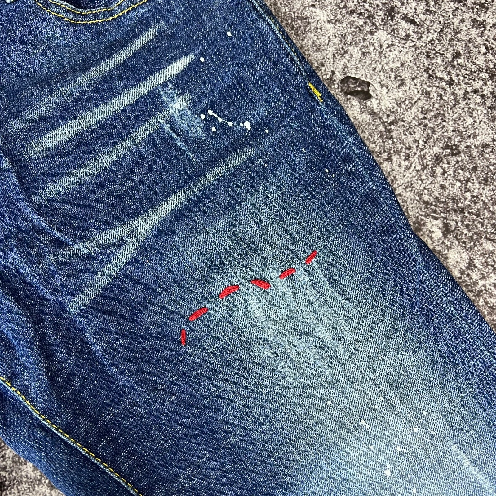 Pantalone Jeans Dsquared2 Made in Italy Blu Taglia 44