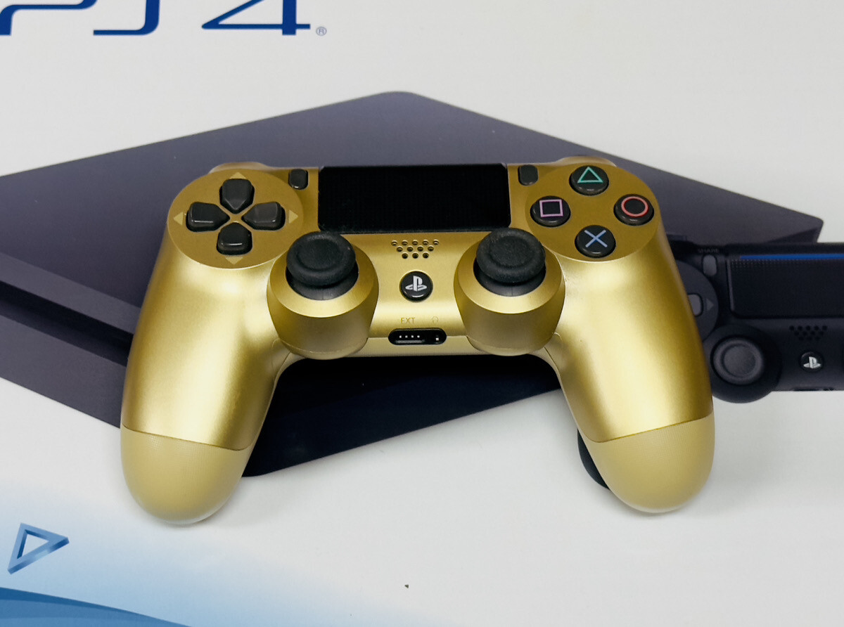PS4 DUALSHOCK4 ゴールド Sony Gold PlayStation 4 DualShock 4 Controller - Walmart.com