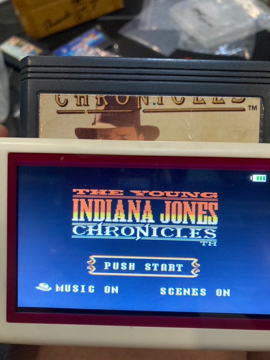 Famicom NES Game Young Indiana Jones Chronicles (IC Chips Famicom NES Game Young Indiana Jones Chronicles (IC Chips