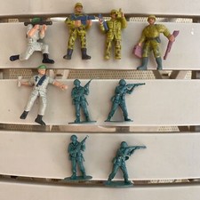 Vintage Mattel GUTS Green Beret Special Forces Figures 1980s Mix Of Plastic Army