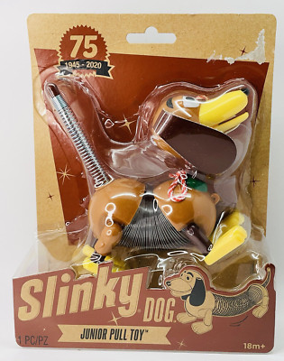 Toy Story Slinky Dog 75 Year Anniversary 1945-2020 Junior Pull Toy New from 2019