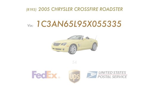 04-08 Chrysler Crossfire Rear Trunk Lid Letter Chrome Emblem BADGE LOGO OEM “S” - Picture 4 of 4