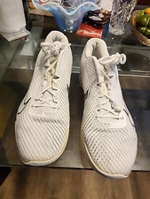 Nike Zoom Vapor 11 HC White Black DR6966-101 Tennis Atheltic Shoes Mens Size11.5