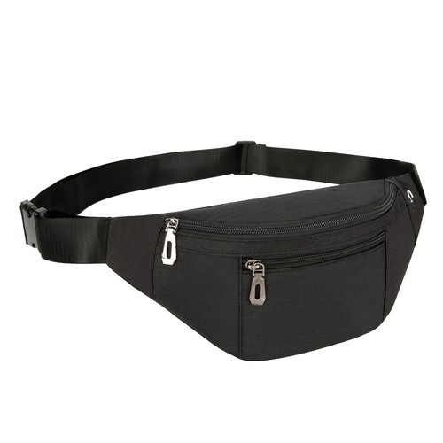 Riñonera Impermeable Moda Cintura Pack Cinturón Ajustable para Viajes/Deportes - Imagen 2 de 4