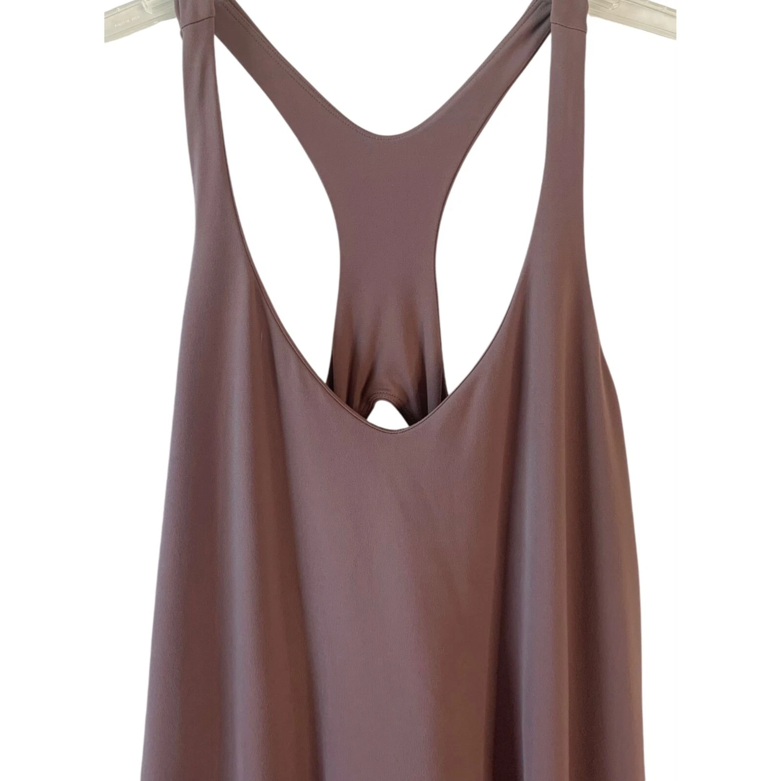 girlfriend-collective taupe v-neck athletic 