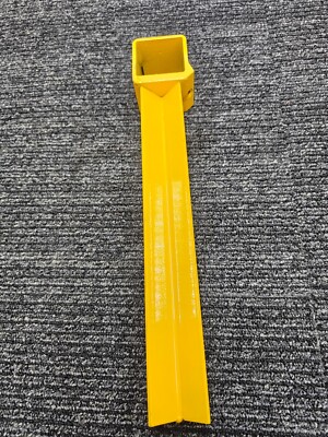 AGS Post Bracket 14.5'' Length x 1.5/8'' Width Yellow
