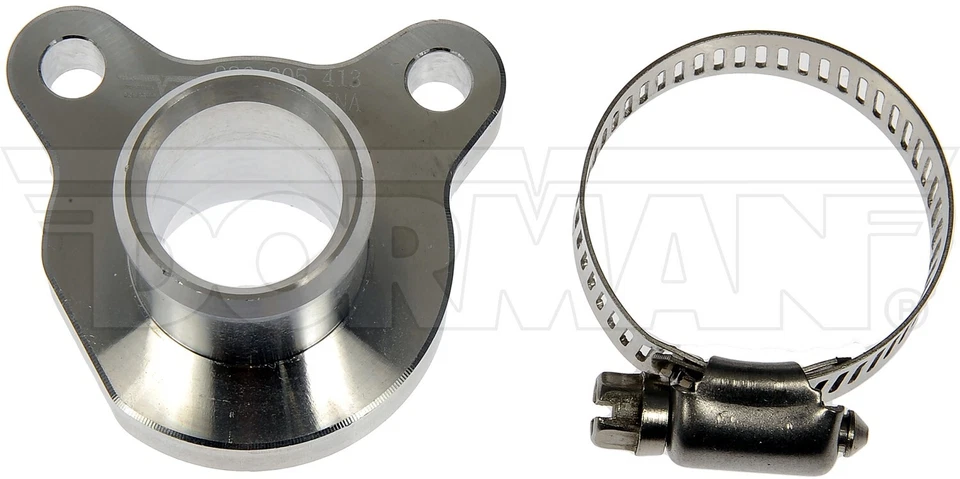 Kit de flange de mangueira de líquido de arrefecimento do motor Dorman para 2008-2013 BMW 128i 3.0L L6 2009 2010 - Imagem 4 de 4