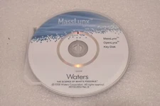 WATERS MASSLYNX SOFTWARE MASSLYNX OPENLYNX KEY DISK 667002654 REV B
