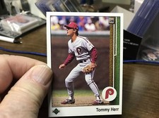 Tommy Herr Philadelphia Phillies 1989 Upper Deck Baseball Card 720