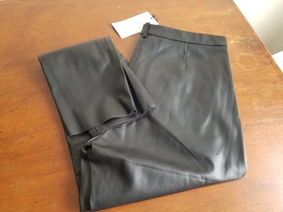 Zara legging 2025 cuir