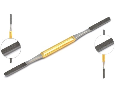 AAProTools Fomon Nasal Rasp - Tungsten Carbide Tip 8'' for Rhinoplasty Instrument