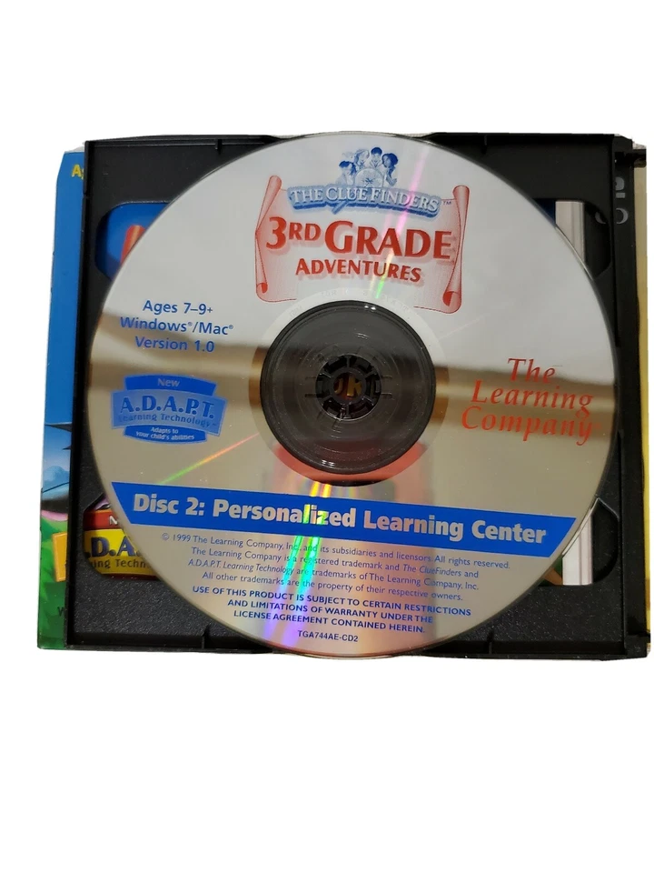 The Clue Finders' 3rd Grade Adventures Ages 7-9 - CD ROM for Win 98/95 MAC - Image 3 of 4