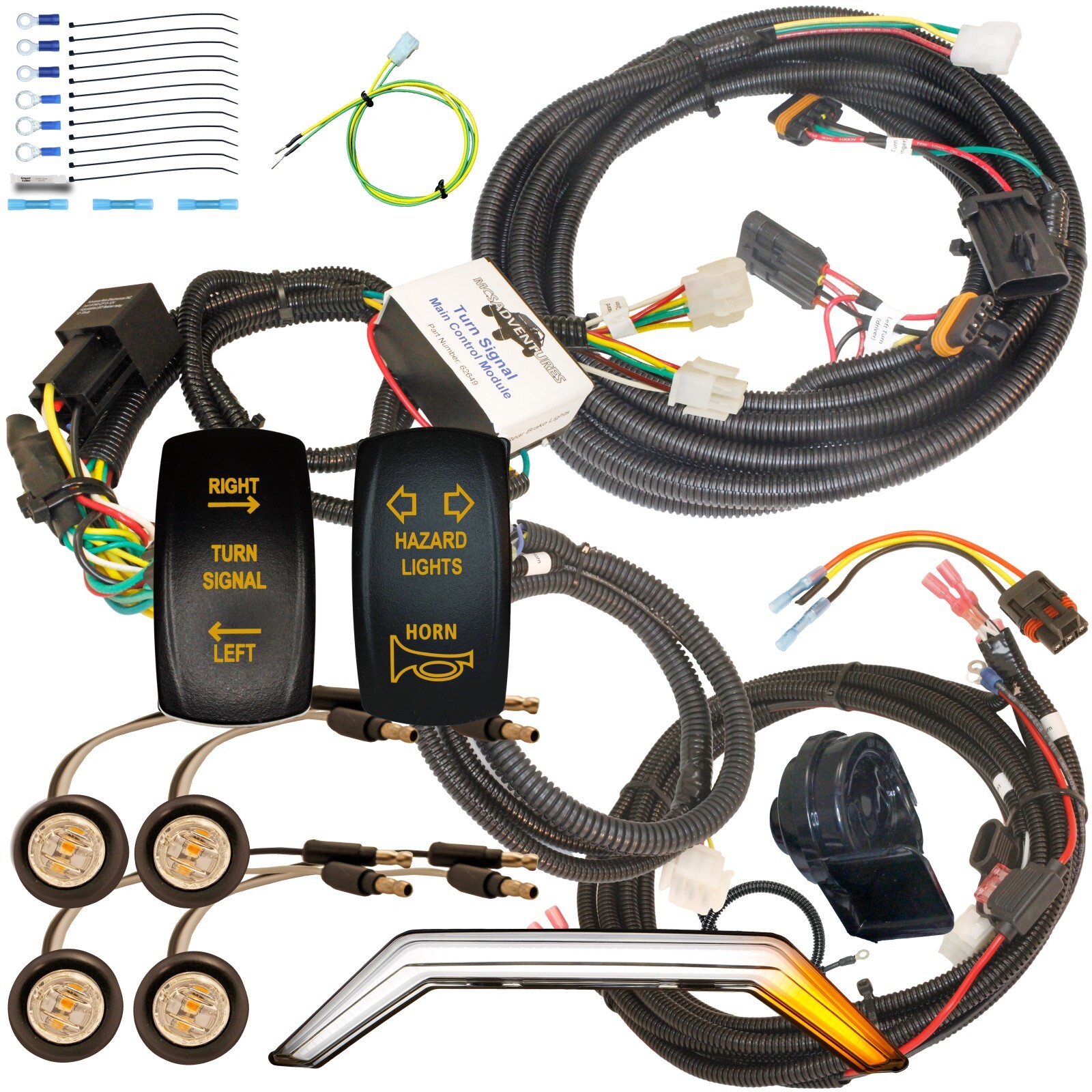 KIT DE CLIGNOTANTS PLUG & PLAY POLARIS RZR PRO XP