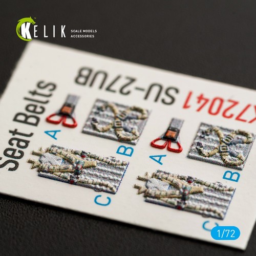 KeliK K72041 Scale 1:72 SU-27UB Interior 3D Decals for Trumpeter Plastic Model - 第 15/15 張圖片