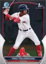 2023 Bowman Chrome #BCP-117 Freili Encarnacion 1st Boston Red Sox