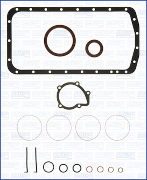Ajusa Dichtungssatz KurbelgehäUse 54061800 FüR Peugeot Fiat CitroËN Xantia Xsara-image