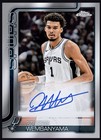 2025 Topps Chrome Victor Wembanyama Chrome Autographs (RAW)