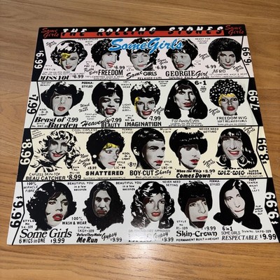 Rare 1st Press 1978 Rolling Stones Banned Album Cover ''Some Girls'' COC39108