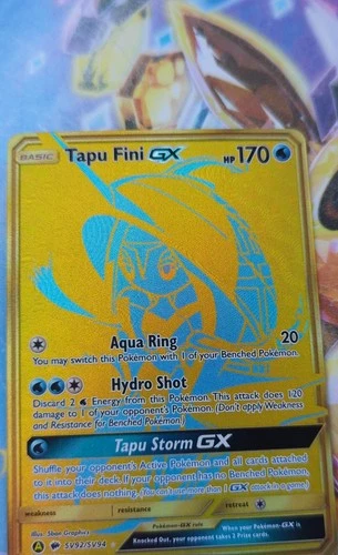 Tapu Fini GX SV92/SV94 Hidden Fates: Shiny Vault Holo