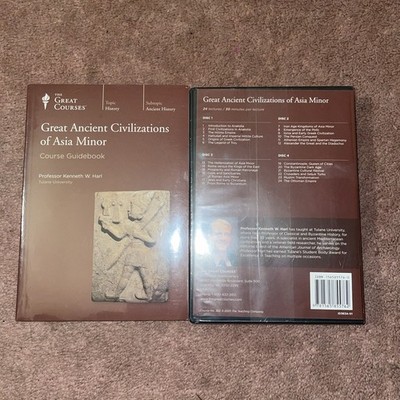 Great Courses - Great Ancient Civilizations of Asia Minor - 4 DVDs & Course Book