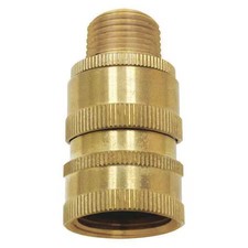 Sani-Lav N18 Hose Adapter, Brass, 3/4In Female Ght Inlt
