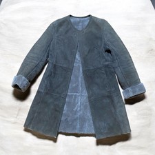 Toscana Real Lambskin Coat XS Gray - Premium Quality Mouton