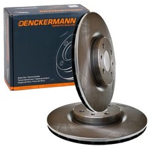 2x DENCKERMANN BREMSSCHEIBEN 284mm BELÜFTET VORNE passend für ALFA ROMEO 145 146