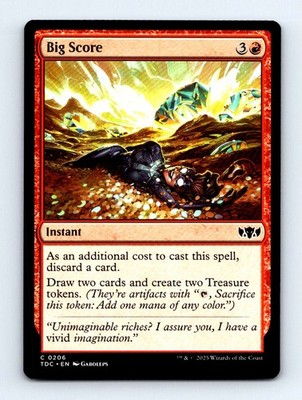 #206 2025 Tarkir: Dragonstorm Commander TDC  Big Score Common