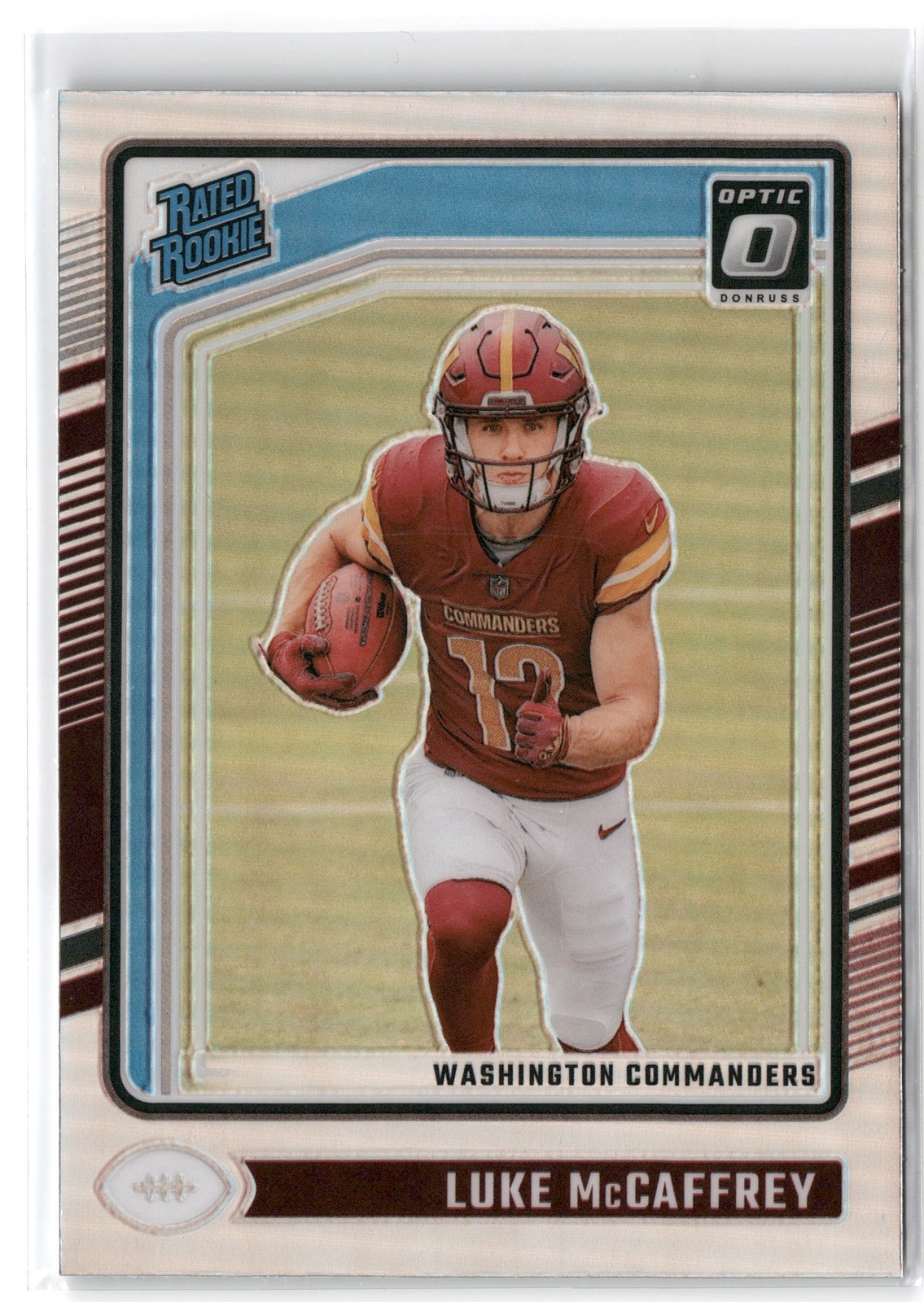 2024 Donruss Optic Luke McCaffrey Holo #268