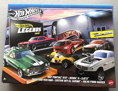 Hot Wheels Silver Series Legends Tour Box Set 6 Pack 2025 ''Garage Of Legends''