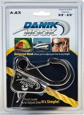 Stainless Steel Adjustable Anchor Hook   Knotless Marine System Silver