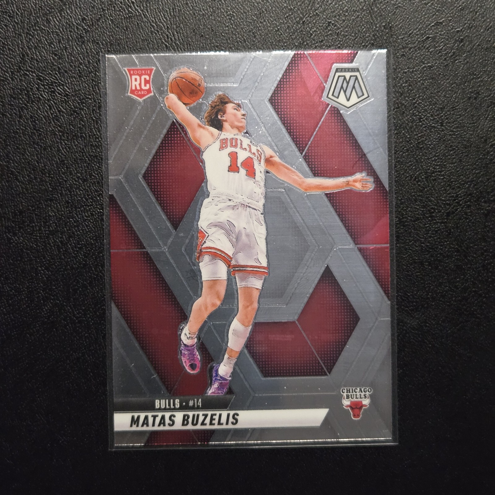 2024-25 Panini Mosaic RC Rookie Matas Buzelis Chicago Bulls #223