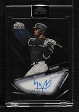 2021 Topps Chrome Black Chrome Black Auto Luis Robert #CBA-LR Auto s1i