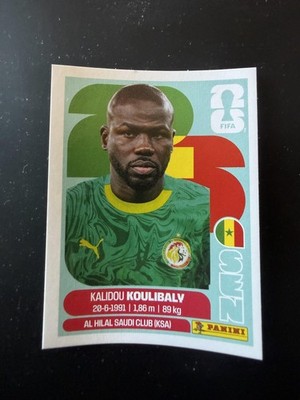 2026 Panini World Cup Stickers Kalidou Koulibaly Senegal