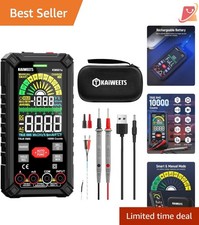 Digital Multimeter 10000 Counts TRMS Auto Ranging Rechargeable Smart Multimeter