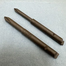 NOS Stanley Yankee Phillips 1 & 2 Screwdriver Bits 301S 1PT 301S 2PT