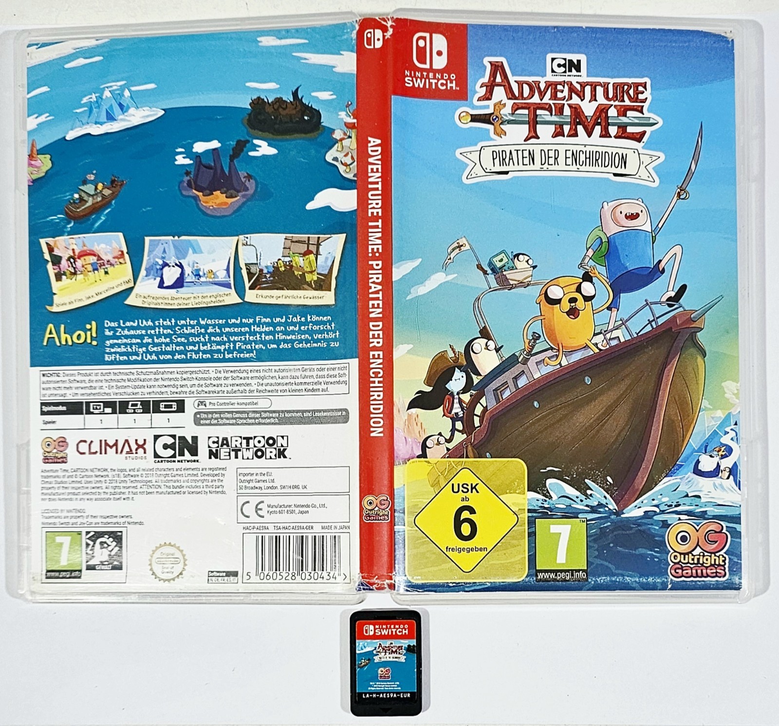 Nintendo SWITCH comic role-playing game ADVENTURE TIME PIRATES OF THE ENCHIRI...